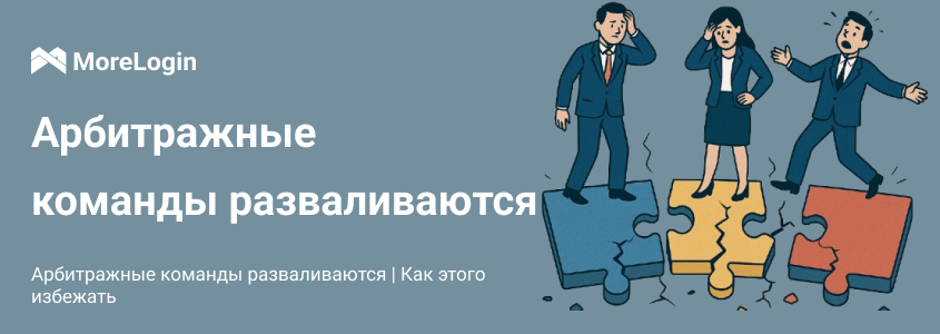 Почему арбитражные команды разваливаются и как этого избежать?