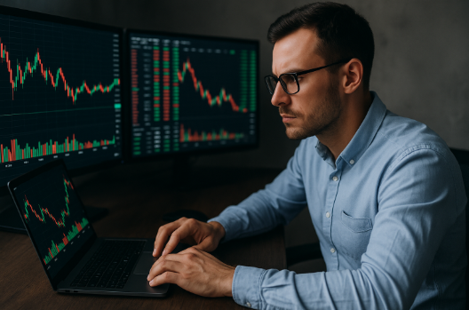 Focused trader analyzing market data.png