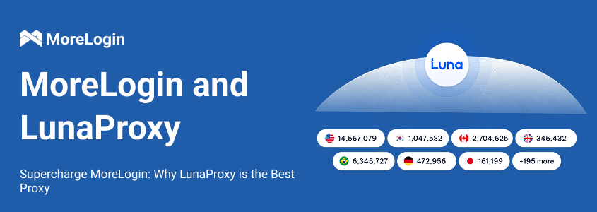 Supercharge MoreLogin: Why LunaProxy is the Best Proxy