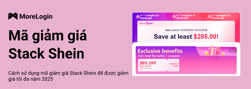 Cách Kết Hợp Mã Giảm Giá Shein Để Nhận Mức Giảm Tối Đa Năm 2025