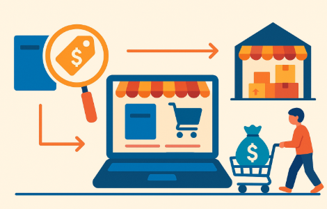 The Operation Process of Online Arbitrage.png