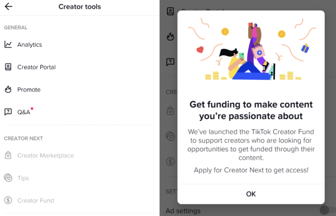 Creator fund. Tik Tok creator Fund. TIKTOK creator marketplace для авторов. Must приложение.